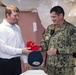 Medal of Honor recipient visit USS Portland
