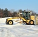 Contractors clear snow at Fort McCoy after February snowfall