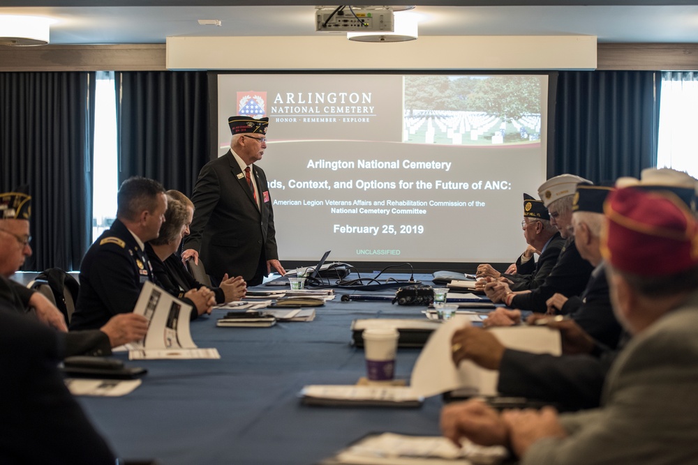 Arlington National Cemetery Conducts Outreach at the American Legion's Washington Conference