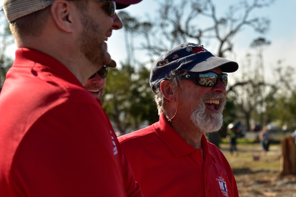 Tyndall and Panama City Beach volunteer cleanup