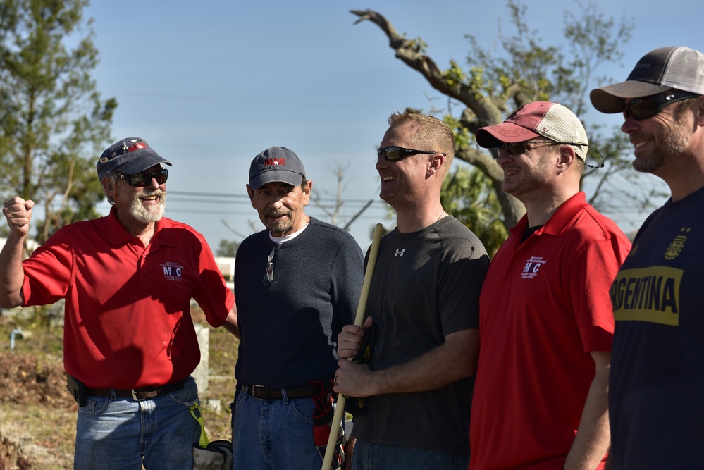 Tyndall and Panama City Beach volunteer cleanup