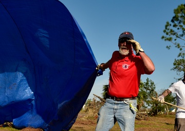 Tyndall and Panama City Beach volunteer cleanup