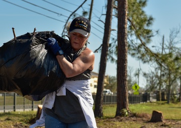 Tyndall and Panama City Beach volunteer cleanup