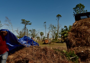 Tyndall and Panama City Beach volunteer cleanup
