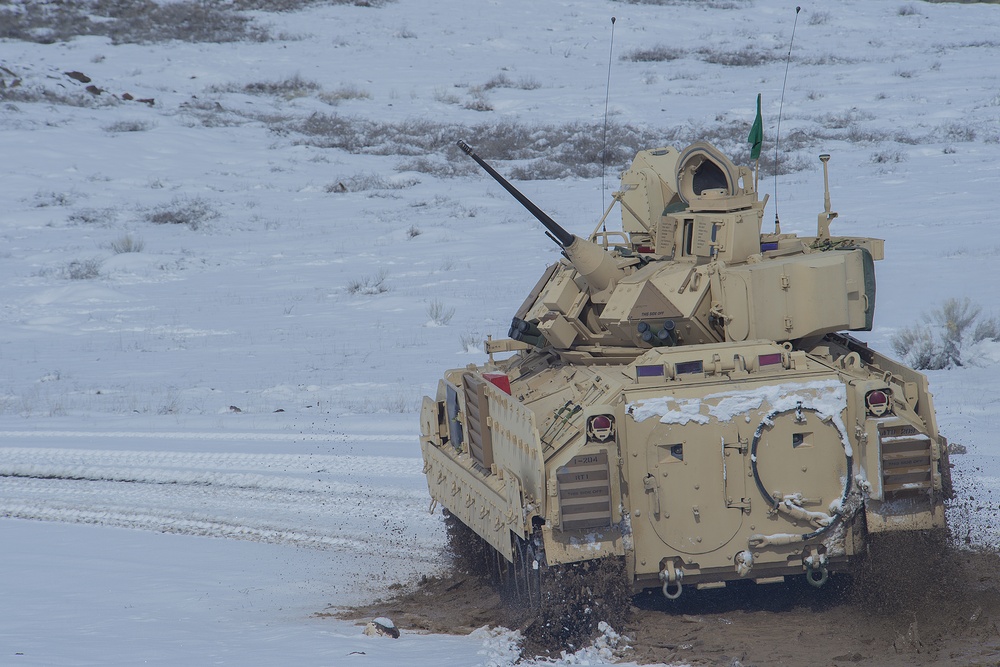 Bradley Fighting Vehicles Range Activity