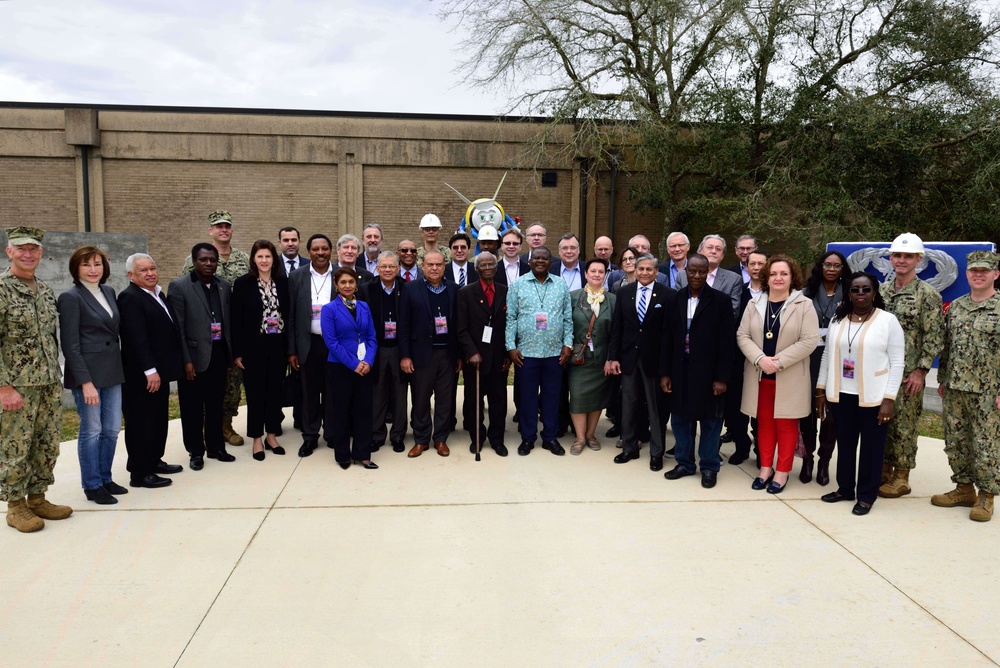 NCBC Gulfport hosts foreign ambassadors for 24th Experience America tour