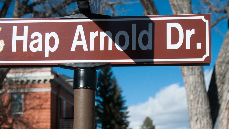 &quot;Hap&quot; Arnold Drive renaming ceremony