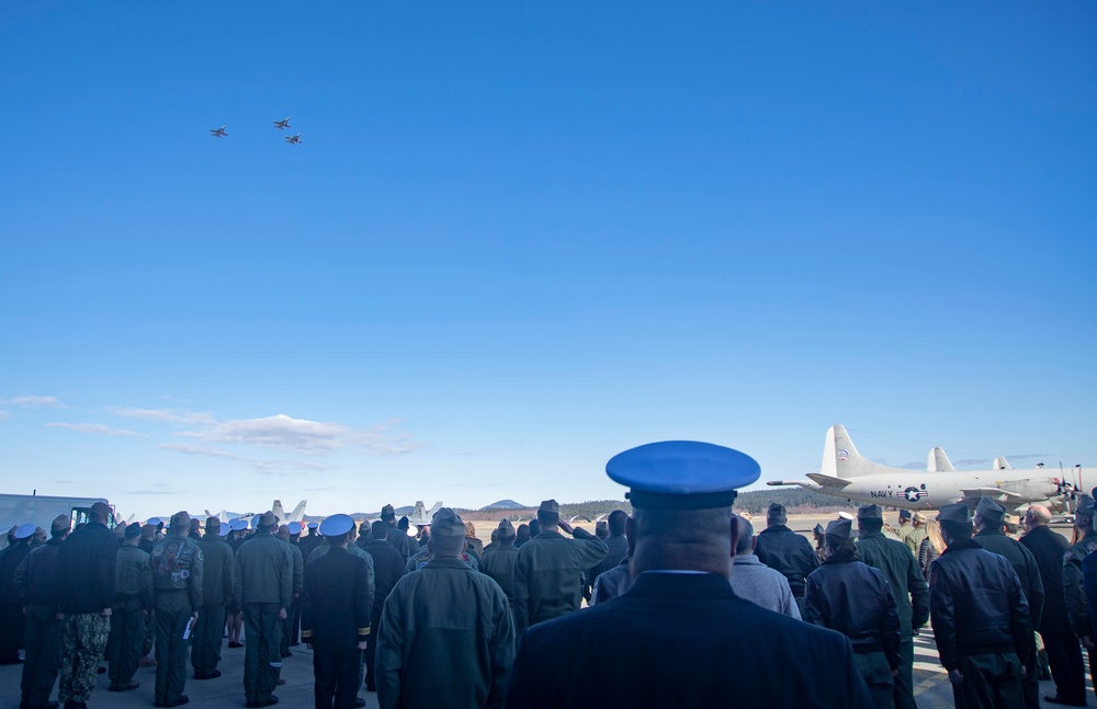 VAQ 134 Holds Memorial Service for Former Commanding Officer