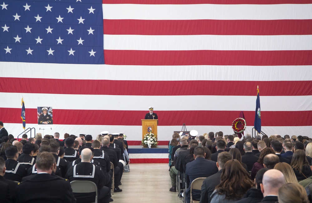 VAQ 134 Holds Memorial Service for Former Commanding Officer