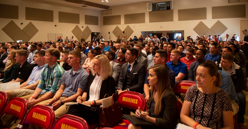 U.S. Marines attend career summit in Okinawa