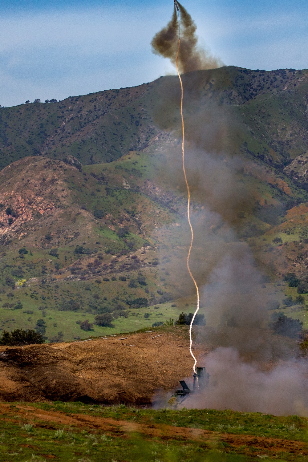 AAV Marines Clear the Way During MICLIC Training at Camp Pendleton