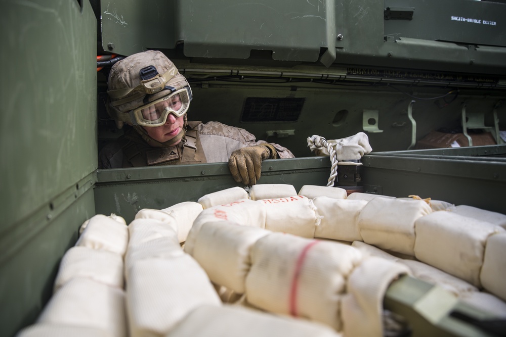 AAV Marines Clear the Way During MICLIC Training at Camp Pendleton