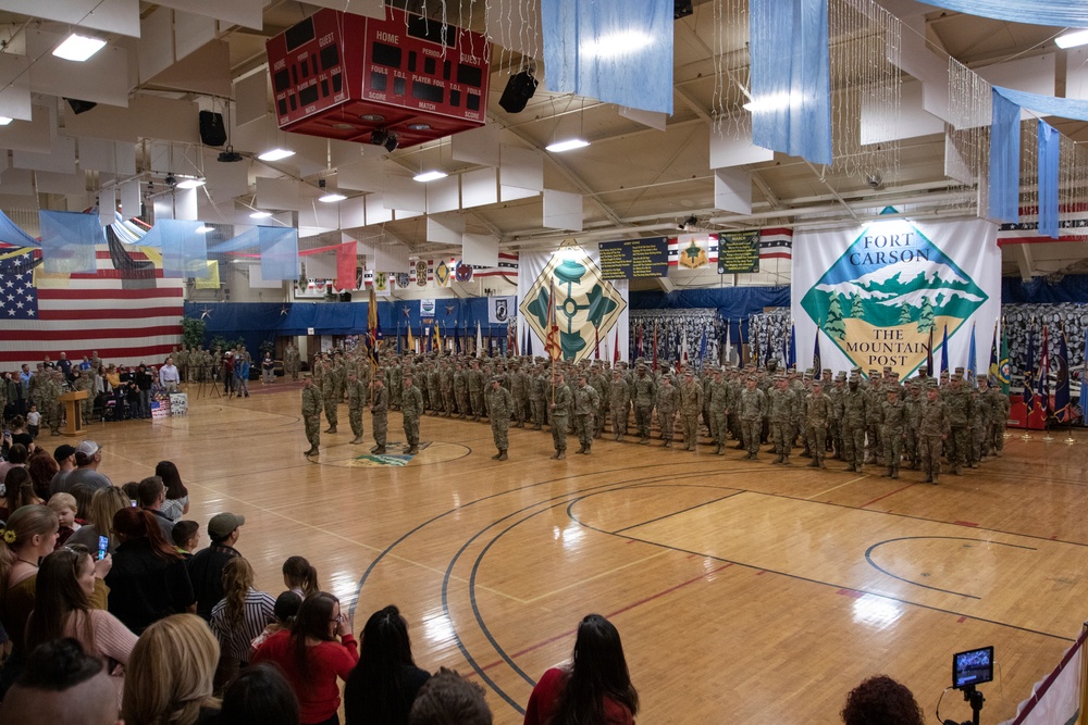 4th Combat Aviation Brigade Homecoming