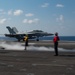 The aircraft carrier USS John C. Stennis (CVN 74) conducts flight operations