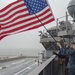 Sailors Raise Flag