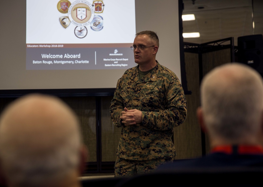 Recruiting Station Baton Rouge, Charlotte, and Montgomery 2019 Educators Workshop