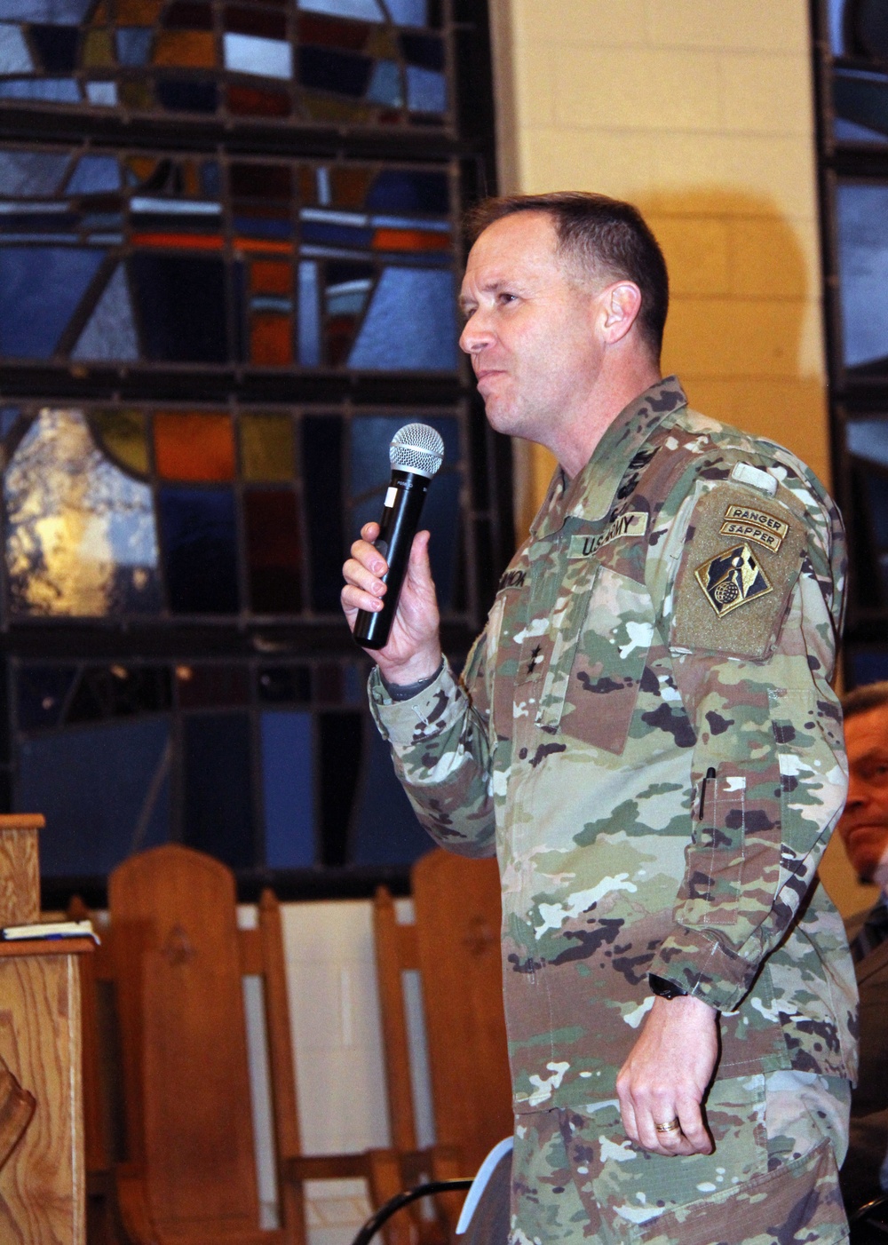 Fort Hamilton leaders, staff conduct town hall with base residents