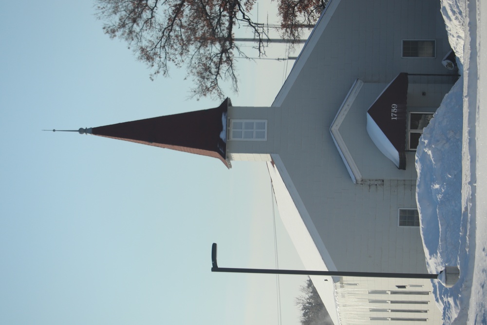 Chapel buildings at Fort McCoy