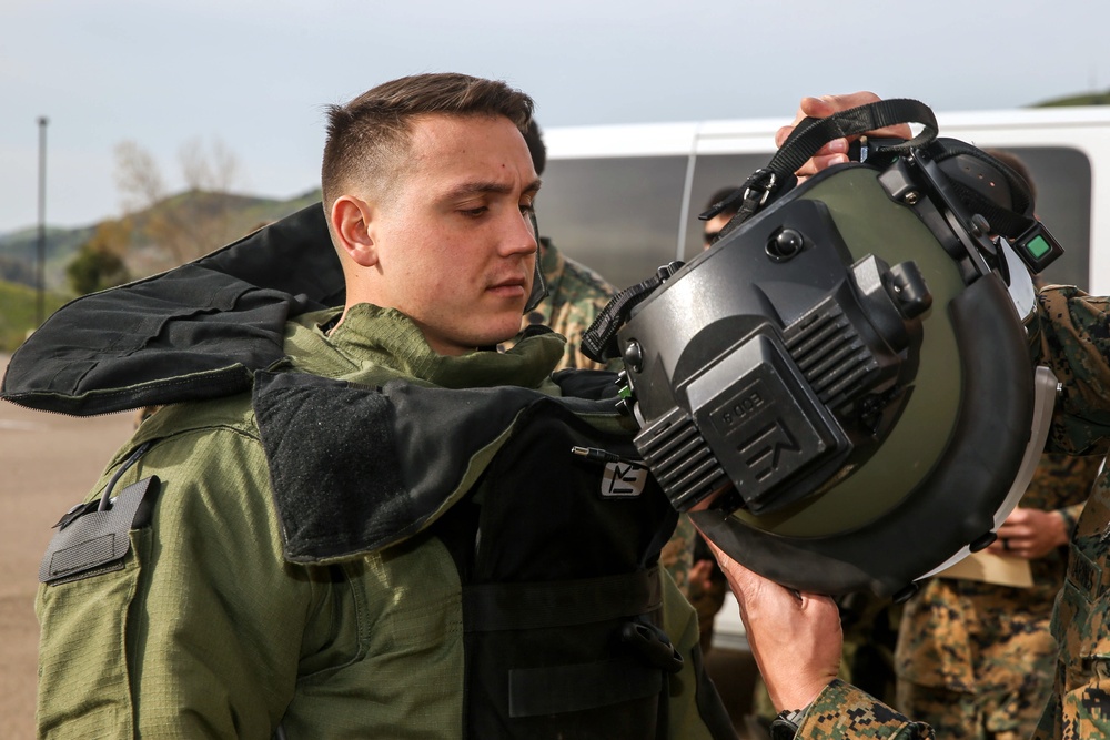 Something New: Marines Participate in EOD Lateral Move Screening