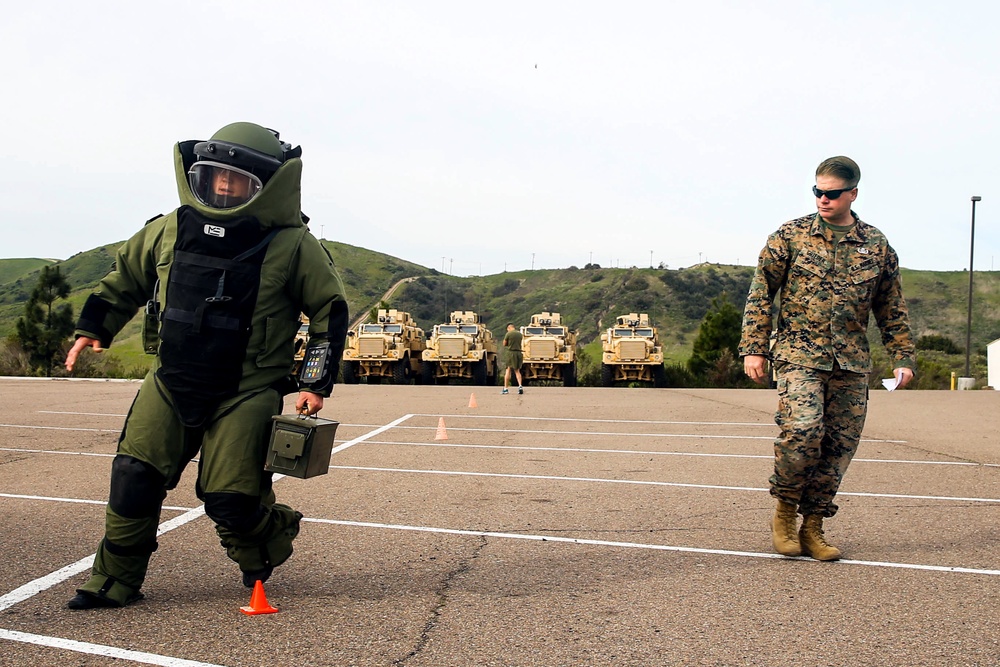 Something New: Marines Participate in EOD Lateral Move Screening