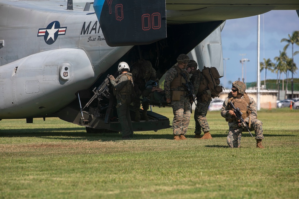 MV-22B's and A-10's: TRAP &amp; CSAR training