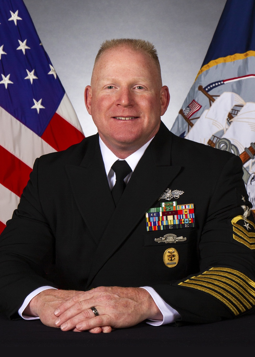 NAWCWD Command Master Chief Scottie Cox