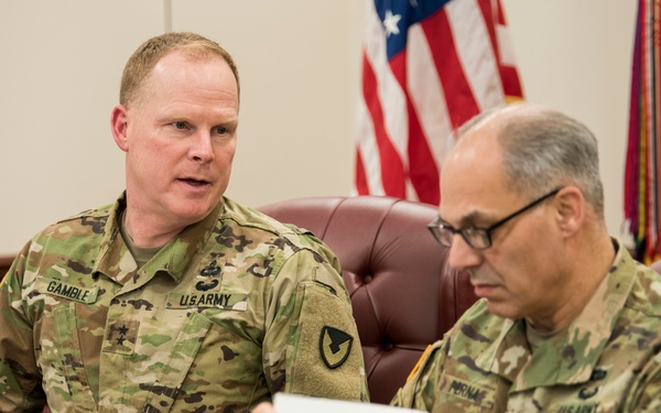 ASC quarterly update to Gen. Perna