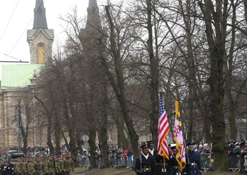 U.S. Marines Celebrate National Estonia Day