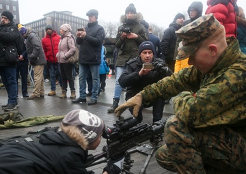 U.S. Marines Celebrate Estonia National Day