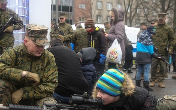 U.S. Marines Celebrate Estonia National Day