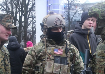 U.S. Marines Celebrate Estonia National Day