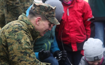 U.S. Marines Celebrate Estonia National Day