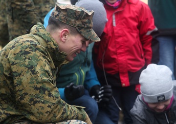 U.S. Marines Celebrate Estonia National Day