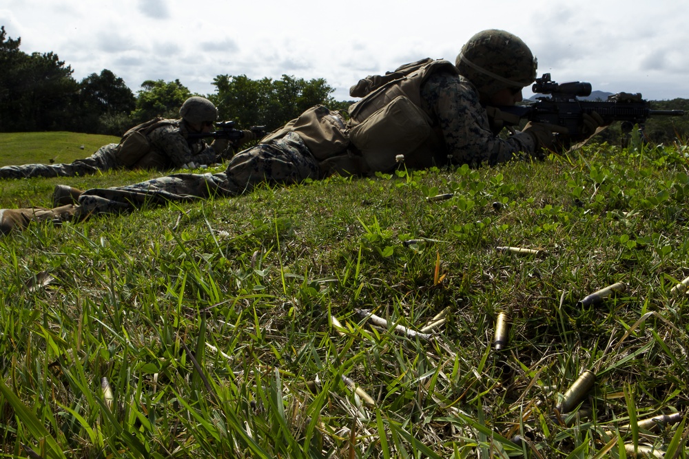 Charlie Company Marines refine platoon attack fundamentals