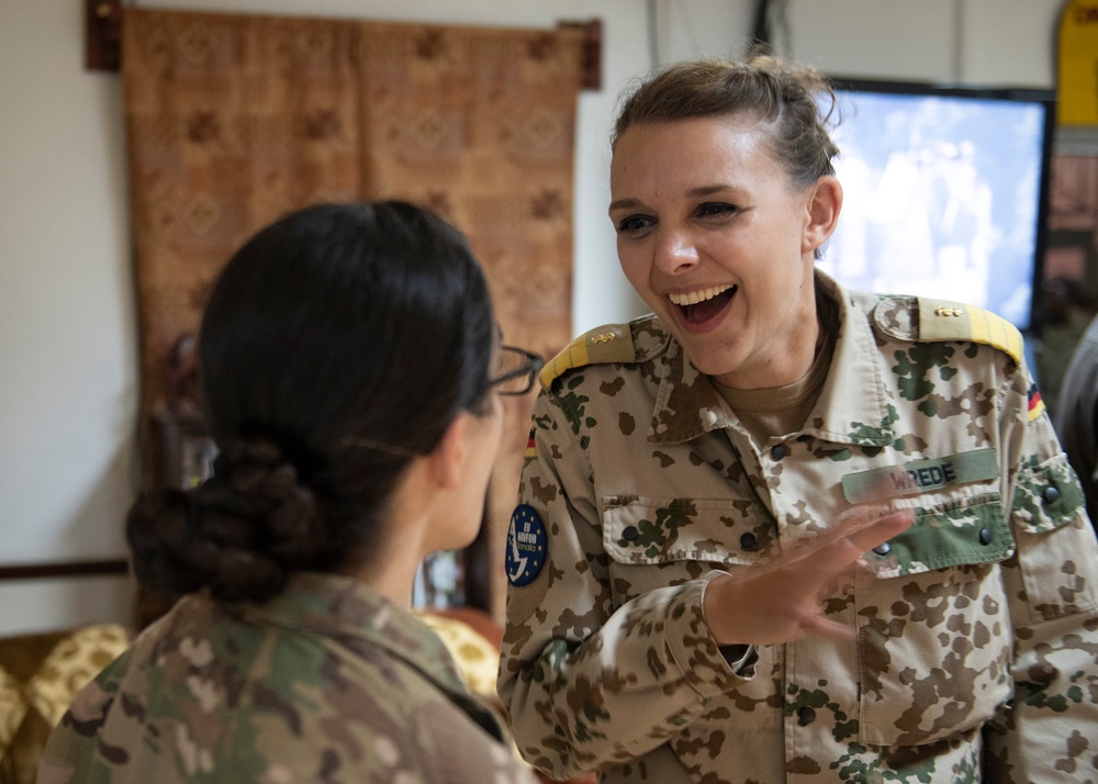 Cultural exchange brings multinational military partners together