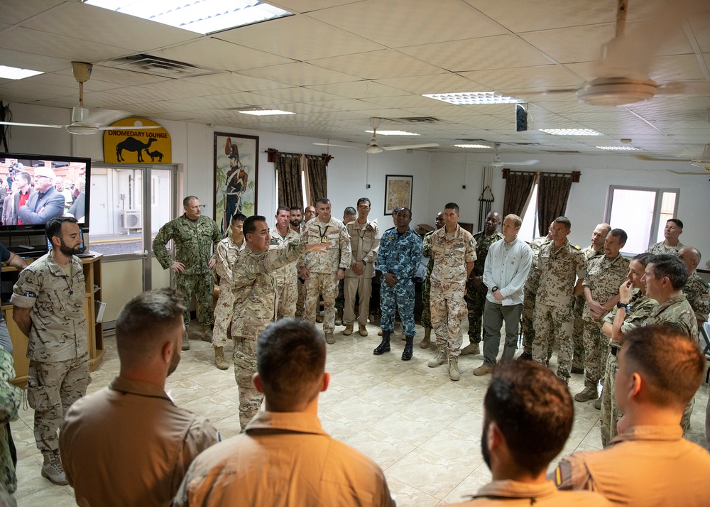 Cultural exchange brings multinational military partners together