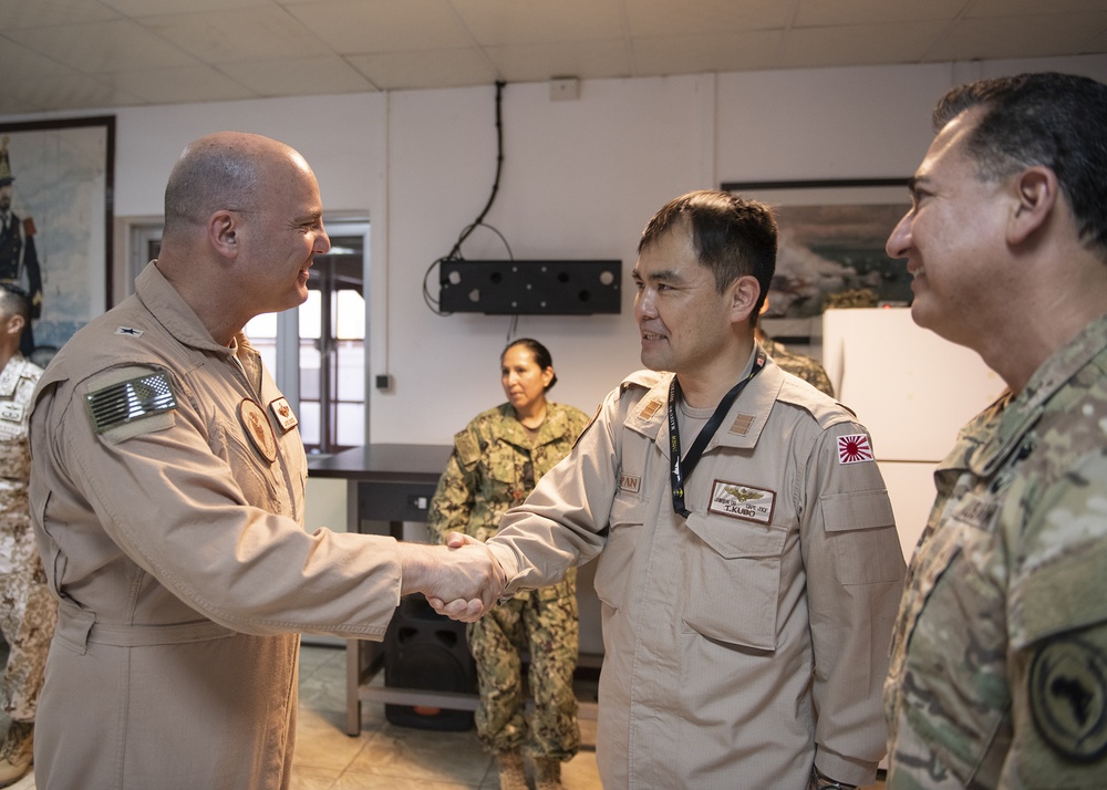 Cultural exchange brings multinational military partners together