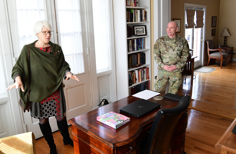 General Patton granddaughter visits Fort Knox, remembers father’s time as armor commander