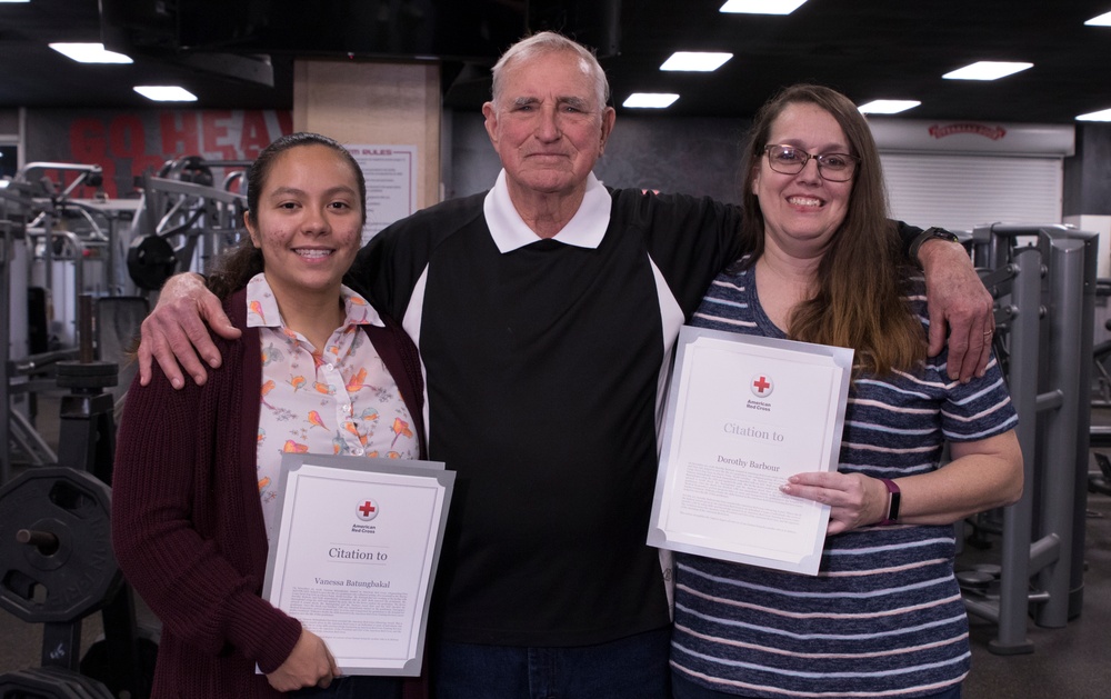 American Red Cross awards MCCS Cherry Point heroes who saved patron’s life