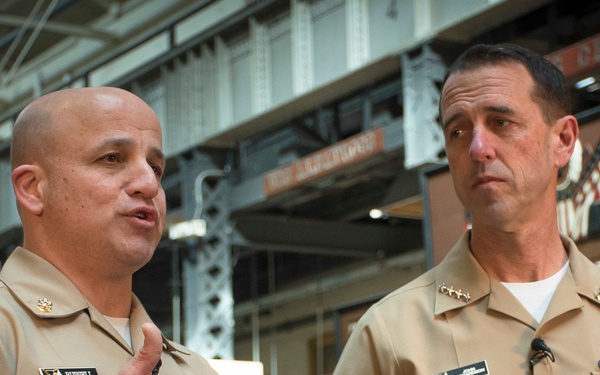 CNO,MCPON Host Facebook Live to Advocate for Sailors, Thank Engaged Leaders