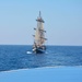 Coast Guard assists disabled 149-foot sail vessel 49 miles northeast of Santa Lucia, Cuba.