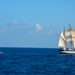 Coast Guard assists disabled 149-foot sail vessel 49 miles northeast of Santa Lucia, Cuba.