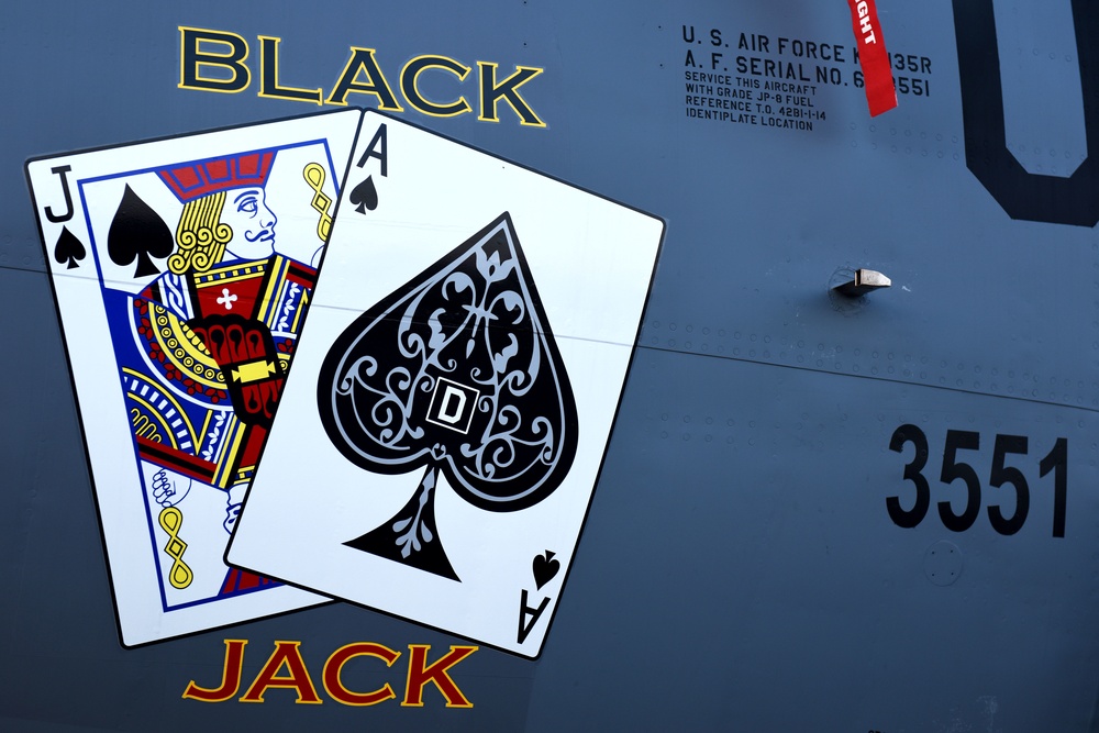 Black Jack nose art