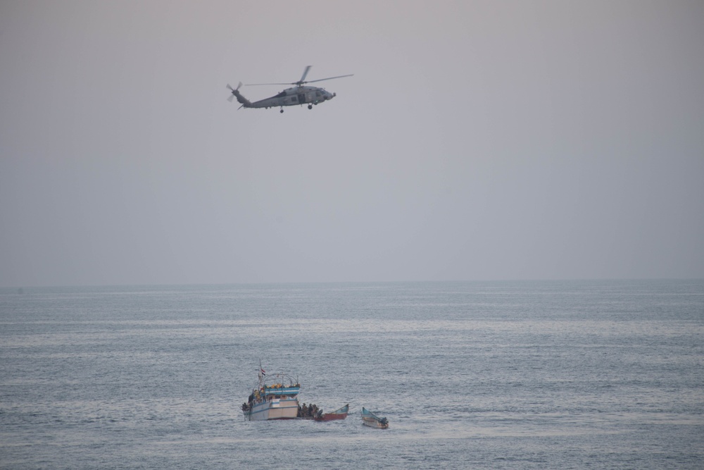 Chung-Hoon, Cost Guard conduct Maritime Security operations