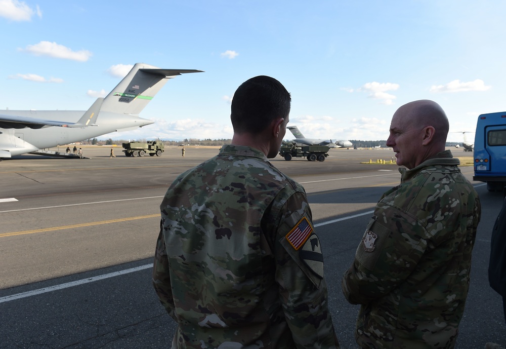 McChord Airmen showcase their warrior culture during 18th Air Force visit