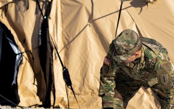 Training exercise continues for 1st Inf. Div.