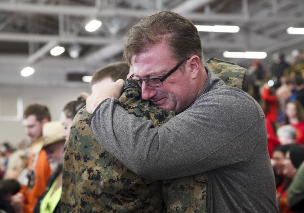 Marines reunite with families during Family Day