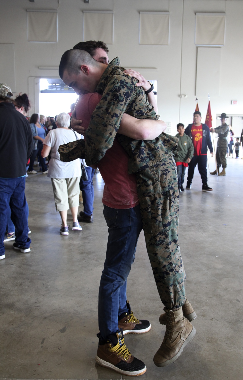 Marines reunite with families during Family Day