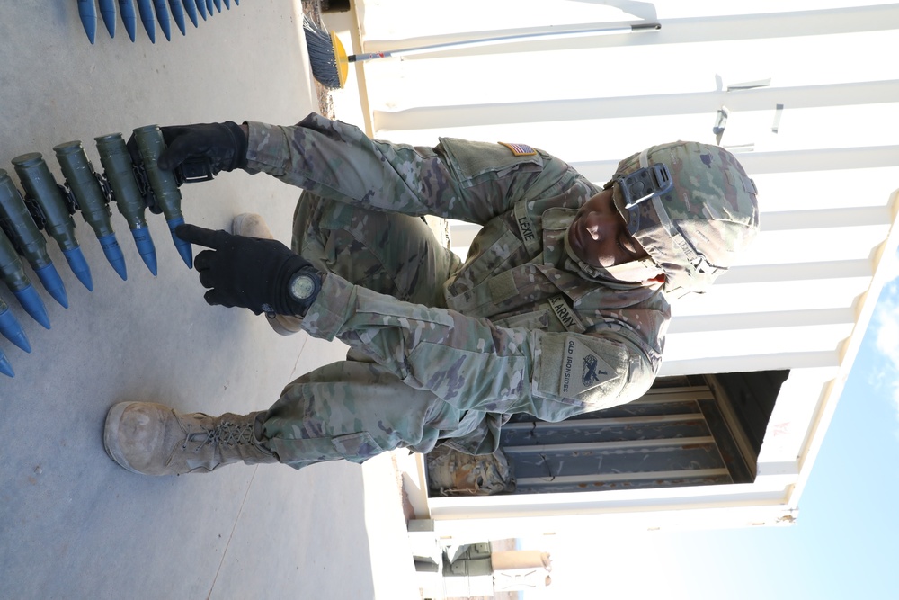 1st Battalion, 37th Armored Regiment conducts platoon gunnery table XII