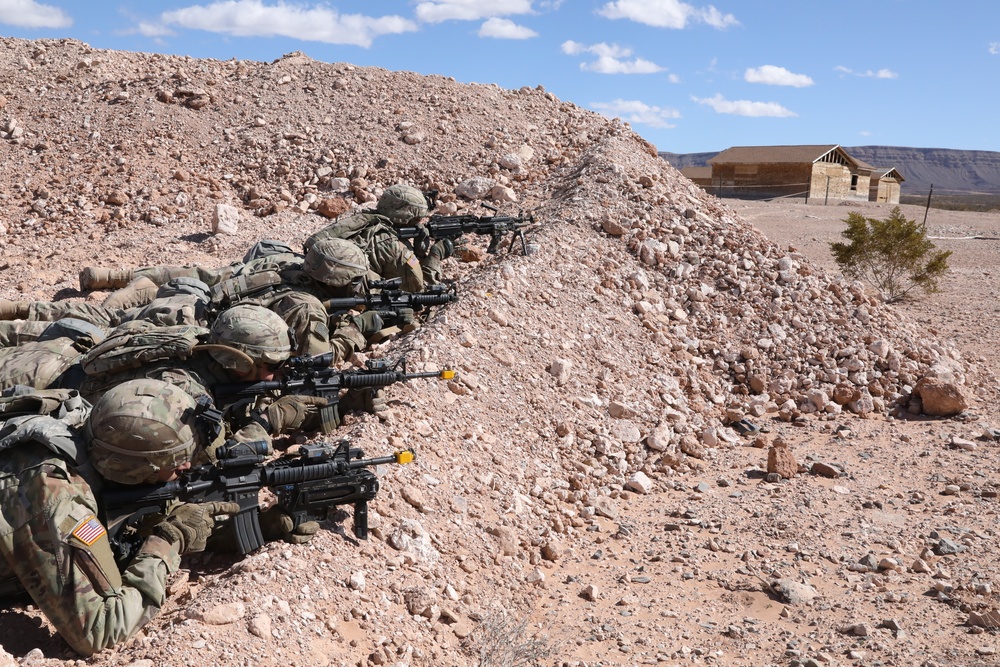 1st Battalion, 37th Armored Regiment conducts platoon gunnery table XII
